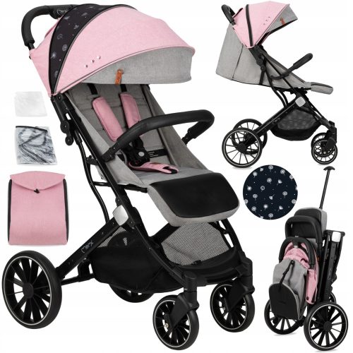  Leichter Kinderwagen, Koffer mit großen Rädern, MoMi Dakar