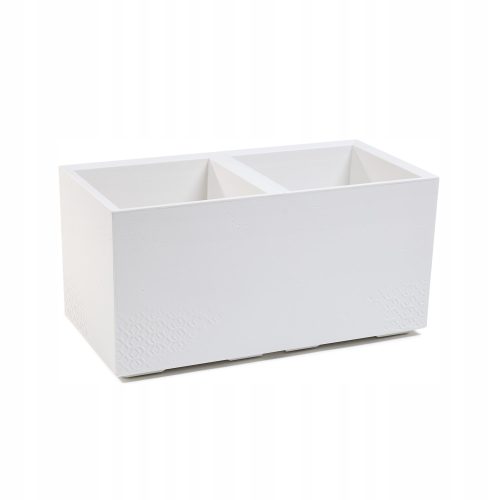 Blumentopf Lamela 78 cm x 39 x 39,4 cm, Durchmesser 39 cm, weiß