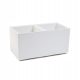  Blumentopf Lamela 78 cm x 39 x 39,4 cm, Durchmesser 39 cm, weiß