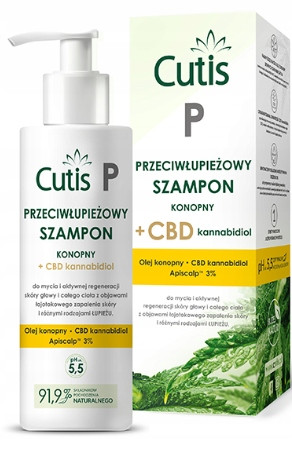 Anti-Schuppen Shampoo mit Hanföl und CBD - 150 ml