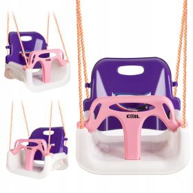  KINDERSCHAUKEL 3IN1 ROSA SPULE