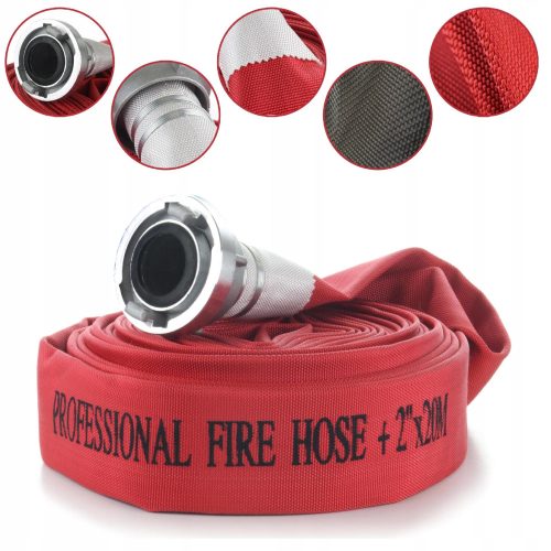  Feuerlöschschlauch-Sprinklerpumpe 2 Zoll 52 mm 20 m R