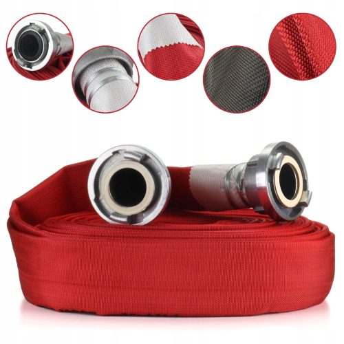  Feuerlöschschlauch-Sprinklerpumpe 2 Zoll 52 mm 30 m R
