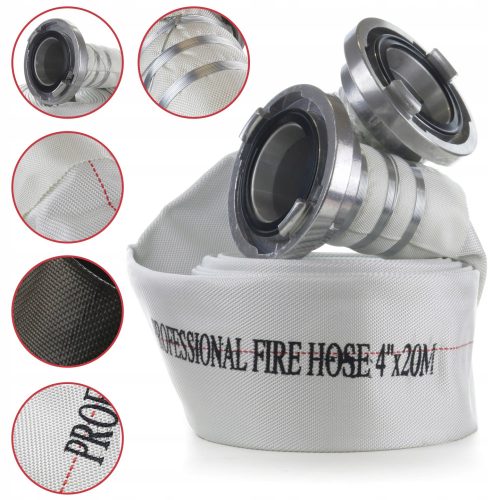  Feuerlöschschlauch-Sprinklerpumpe 4 Zoll 110 mm 20 m W