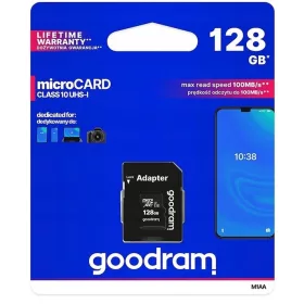  GOODRAM-SPEICHERKARTE 128 GB MICRO SD XC KLASSE 10