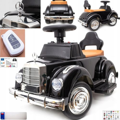 Beiges, schwarzes Mercedes-Auto