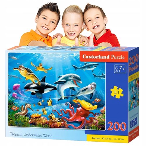  GRAFIKEN 200 Teile Puzzle für Kinder RÄTSEL Schöne Grafiken klar