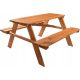 ADGO Kindertisch mit Bank 12 m+
