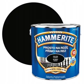 Hammerite Rostschutzfarbe 5093761 schwarz 2,5 l