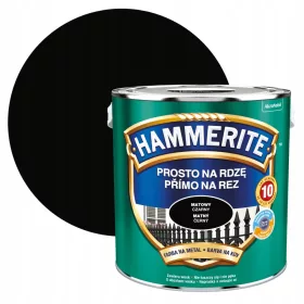 Hammerite Korrosionsschutzfarbe 5126284 schwarz 2,5 l