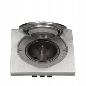  Hermetische Orno-Steckdose, silber