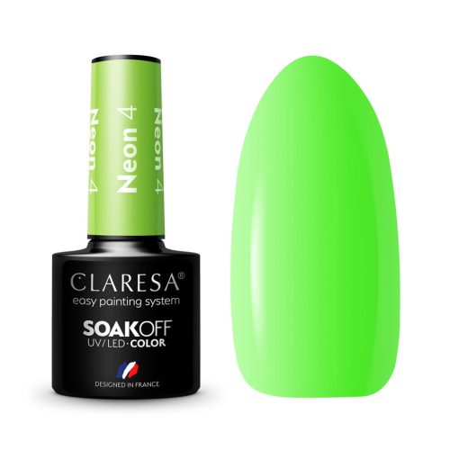  CLARESA NEON GREEN HYBRID POLISH Nr. 4