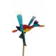  Gartenwindmühle Quirky Duck - Kunsthandwerk