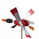  Gartenwindmühle Red Duck - Kunsthandwerk