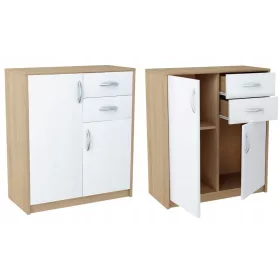    Kommode Möbel Bestseller Julia 74 x 35 x 85cm Sonoma Eiche matt