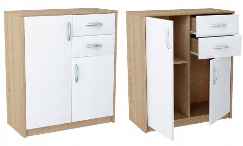  Kommode Möbel Bestseller Julia 74 x 35 x 85cm Sonoma Eiche matt
