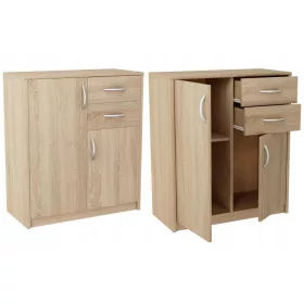    Kommode Möbel Bestseller Julia K020 74 x 35 x 85 cm Sonoma-Eiche