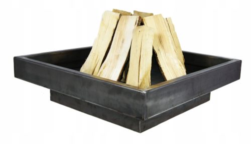  Stahl Garten Feuerstelle 100x100 cm p20