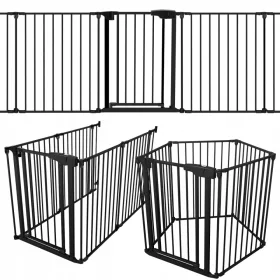  Türgeländer, Kamin, Tulano-Treppe, verschraubt, schwarz