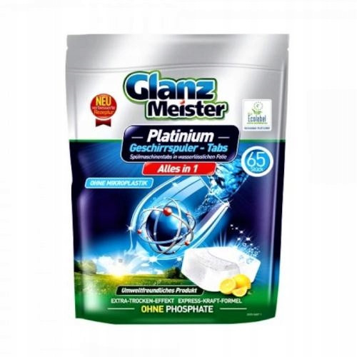  All in One Spülmaschinentabs (All in One) Glanz Meister 65 Stk.