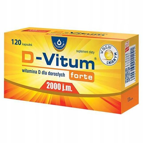  Oleofarm D-Vitum forte Nahrungsergänzungsmittel 120 Kapseln