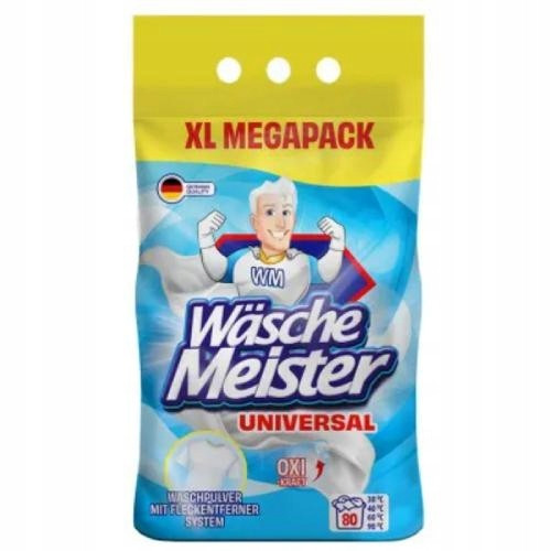  WäscheMeister WascheMeister Universal Universalwaschpulver 6kg 80St