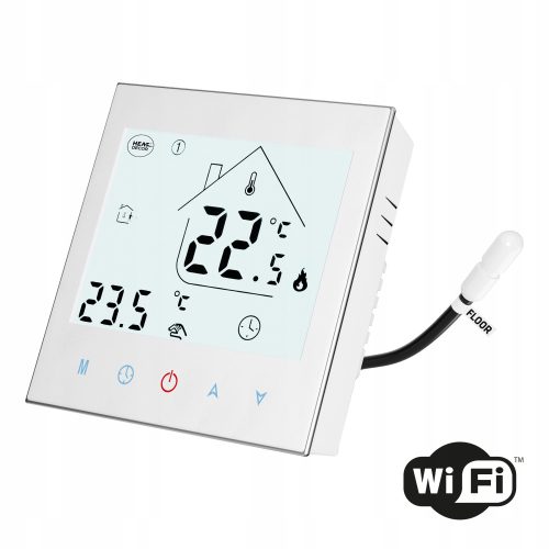 Heat Decor T1000.WiFi.W Funk-Raumthermostat, weiß