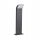  Kanlux quadratischer Lichtmast mit integrierter LED-Quelle, 60 cm, grau