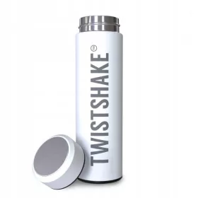  Twistshake-Thermoskanne für Getränke, 0,42 l, weiß