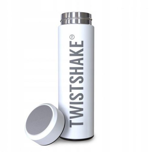  Twistshake-Thermoskanne für Getränke, 0,42 l, weiß