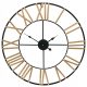 Uhr für zu Hause Wanduhr Style Decor schwarz, gold, 60 cm