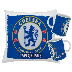  BECHER + KISSEN-Set für einen CHELSEA-Fan