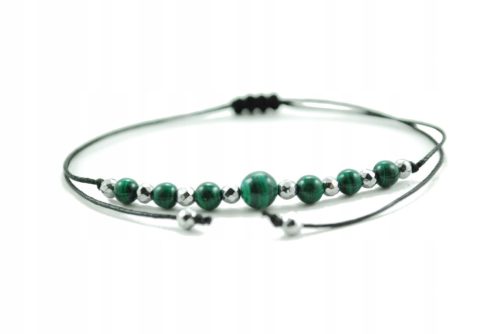  Armband Magic Trinkets Malachit + Hämatit Schutz und Mut
