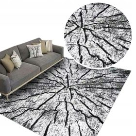  Teppich Teppich Baumstamm Natur 120x170 Loft 3D