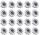  SOLAR-LED-GARTENLAMPE BODENLAMPE x 20