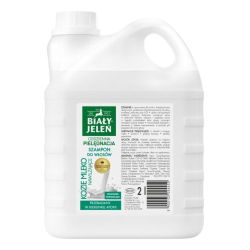  WHITE DEER Ziegenmilchshampoo – 2 l Vorrat