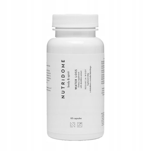 Nutridome Wasserreduktion Kapseln - Für eine straffere und schlankere Silhouette