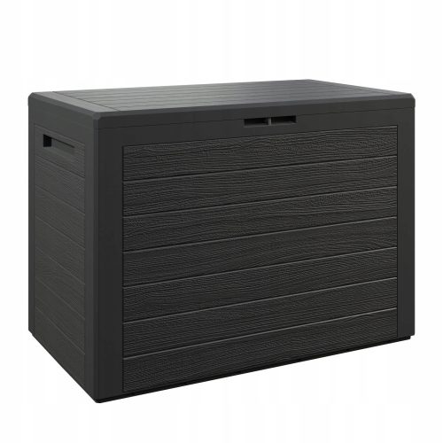 Gartenbox Kunststoff-Gartenbox, 190 l, schwarz