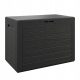 Gartenbox Kunststoff-Gartenbox, 190 l, schwarz