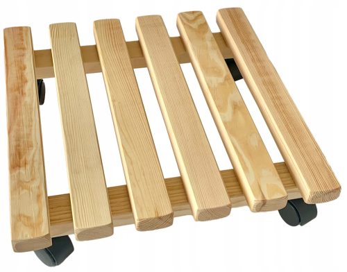  AkcOgrod Blumentopfständer 40 cm Holz