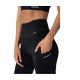  SPORTLEGGINGS, SCHWARZ, CARPATREE MIT HOHER TAILLE - S