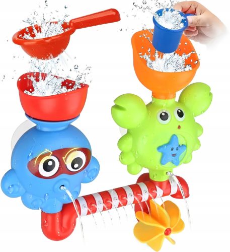  BADEBRUNNEN, KRABBE, KRAKEN, SPIELZEUG