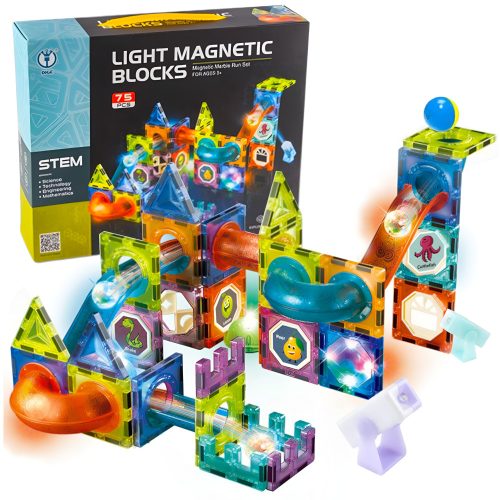  AIG Magnetbausteine, Leuchtschiene, 75 Elemente