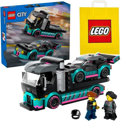  LEGO City 60406 Kamión se závodním autem + VP Papiertüte LEGO 6315792 mittel