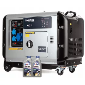 Tragbarer einphasiger, getaggter 7000-W-Dieselgenerator