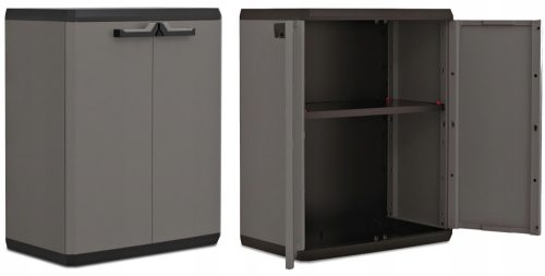  Keter-Lagerregal aus Kunststoff, 83 x 68 x 39 cm, max. 15 kg pro Regal