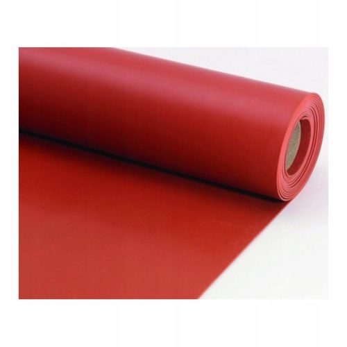 SILIKON-GUMMI 5mm GUMMIPLATTE rotes SILIKON