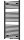  MEXEN ARES BADEZIMMERHEIZKÖRPER 1200x600 SCHWARZ