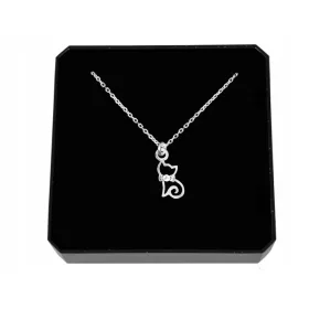  925 SILBER HALSKETTE – KATZENKÄTZCHEN