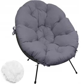  KISSEN FÜR ACAPULCO POLAND STUHL - grau